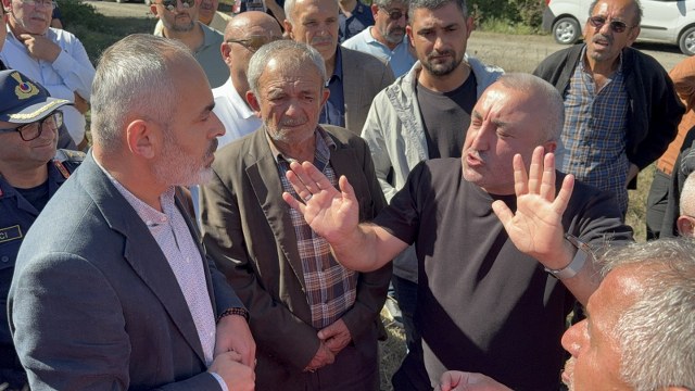 Atakum'da Gergin Anlar: Köylüler İsyan Ettiler