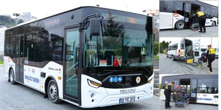 Samsun Büyükşehir Belediyesi Engelsiz Turizm Otobüsü Hizmette