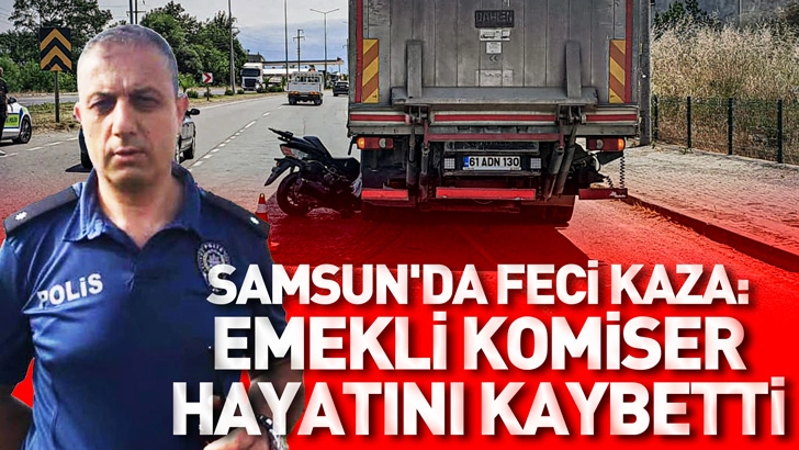 Komiser Motor Kazasında Öldü