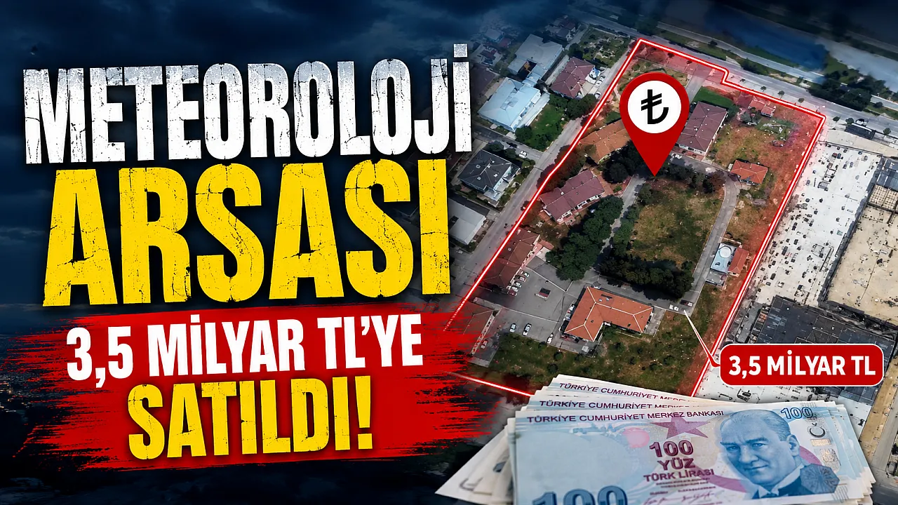Samsun'daki Meteoroloji arsası Rekor Fiyata Satıldı