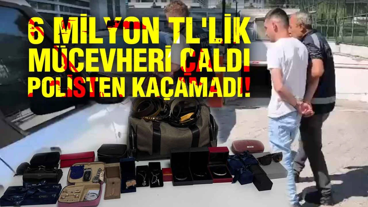  Mücevher Hırsızlığını Aydınlattı