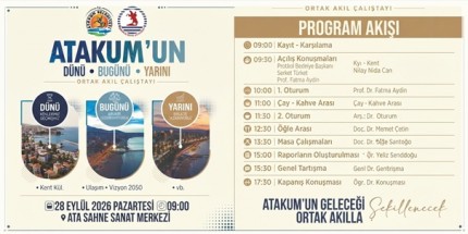 Atakum’da ‘Ortak Akıl’ Çalıştayı Yapılacak