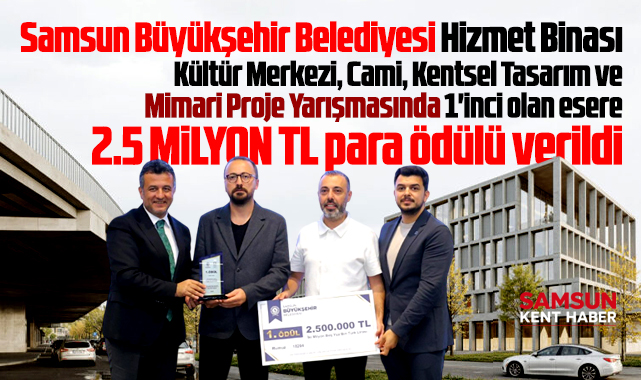 Samsun'da proje yarışmasına para ödülü