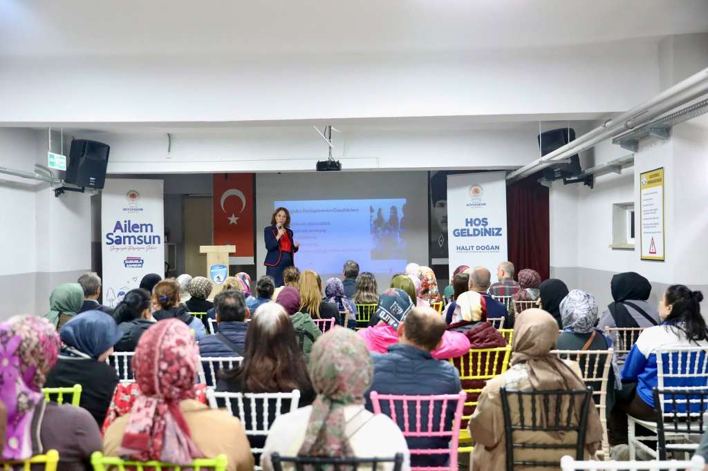 SAMSUN BÜYÜKŞEHİR’DEN AİLELERE GÜÇLÜ REHBERLİK: MAHALLE AKADEMİSİ